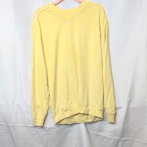 Callaway Light Yellow V-Neck Men's Sweater